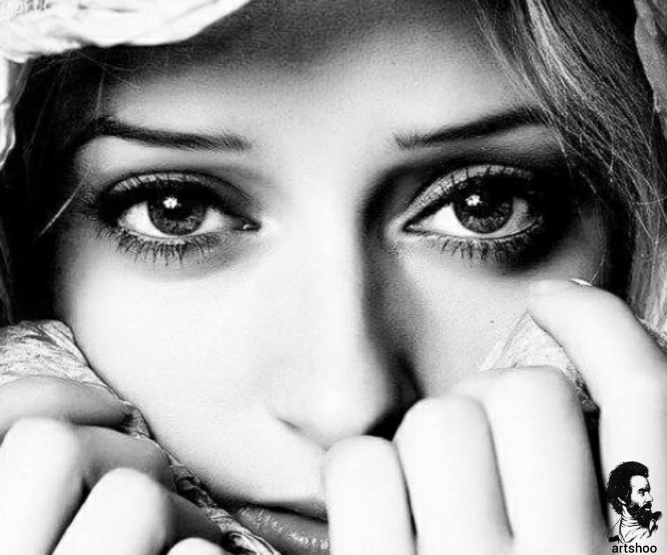 آموزش نقاشی سیاه قلم